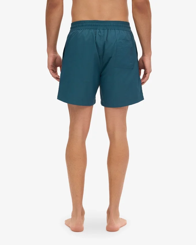 Klassische Badeshorts – Ozeangrün