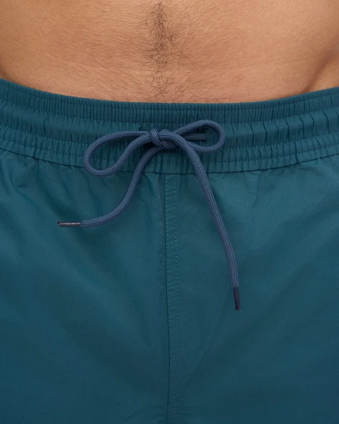 Klassische Badeshorts – Ozeangrün