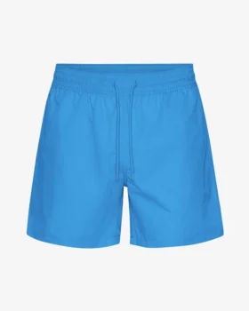 Klassische Badeshorts – Pazifikblau