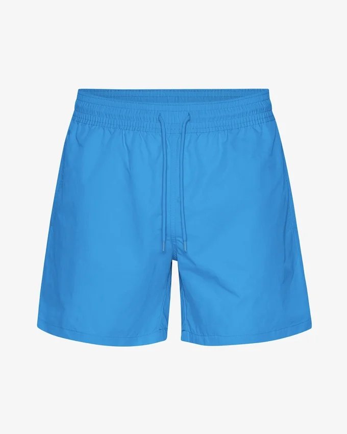 Klassische Badeshorts – Pazifikblau