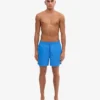 Klassische Badeshorts – Pazifikblau
