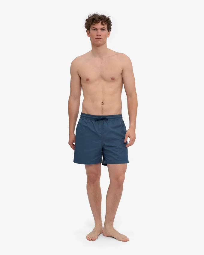 Klassische Badeshorts – Petrolblau
