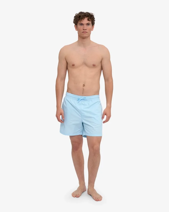 Klassische Badeshorts – Polarblau