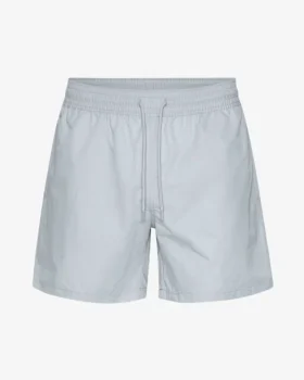 Klassische Badeshorts – Puderblau