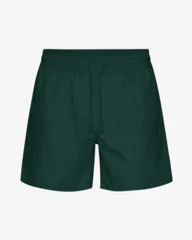 Klassische Badeshorts – Smaragdgrün