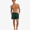 Klassische Badeshorts – Smaragdgrün