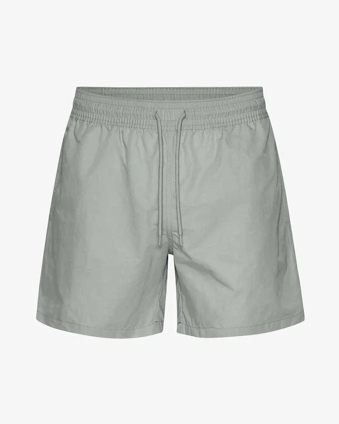 Klassische Badeshorts – Stahlblau