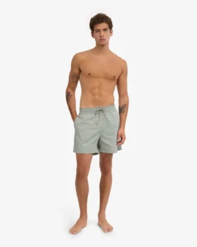 Klassische Badeshorts – Stahlblau
