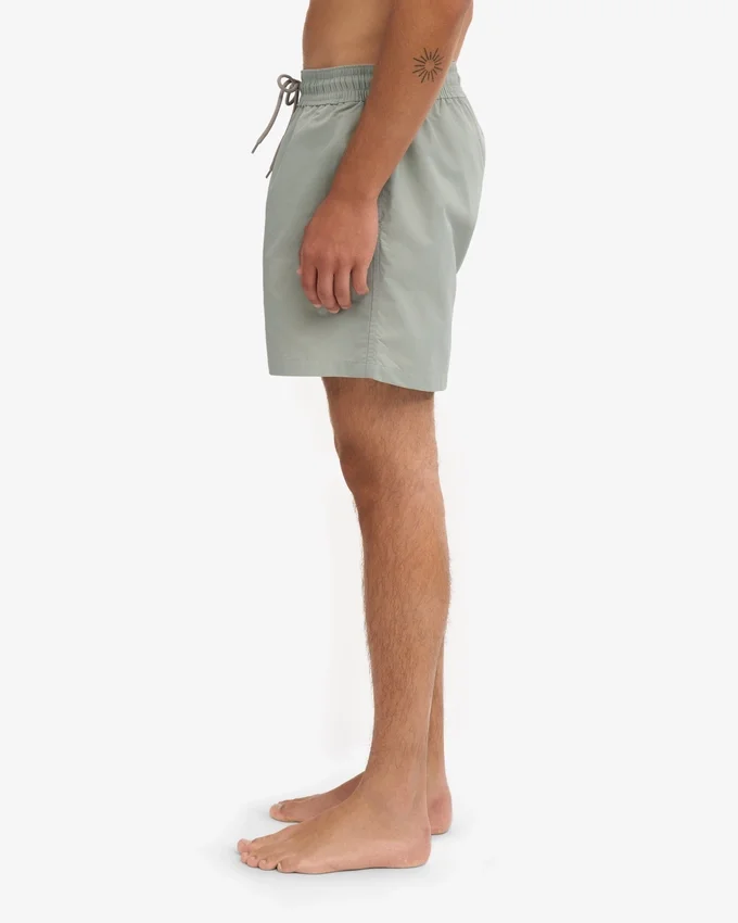 Klassische Badeshorts – Stahlblau