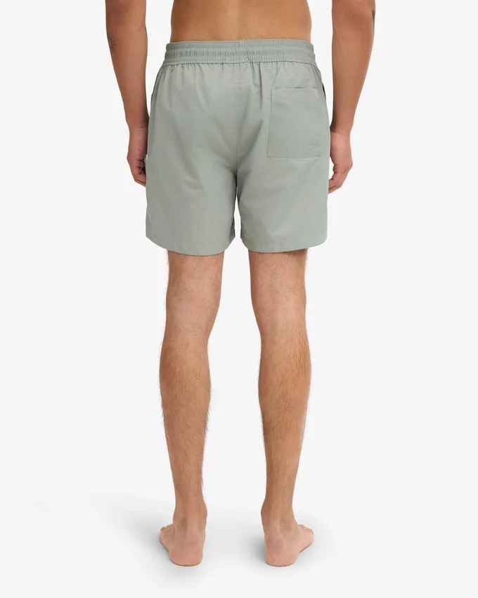 Klassische Badeshorts – Stahlblau