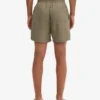 Klassische Badeshorts – Staubiges Oliv