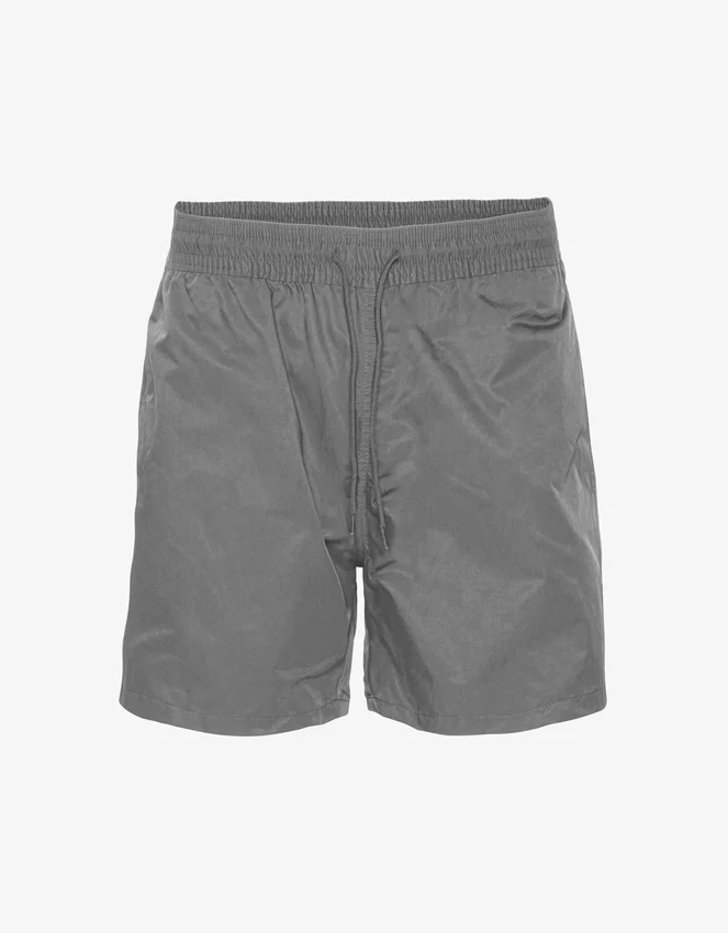 Klassische Badeshorts – Sturmgrau