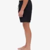 Klassische Badeshorts – Tiefschwarz