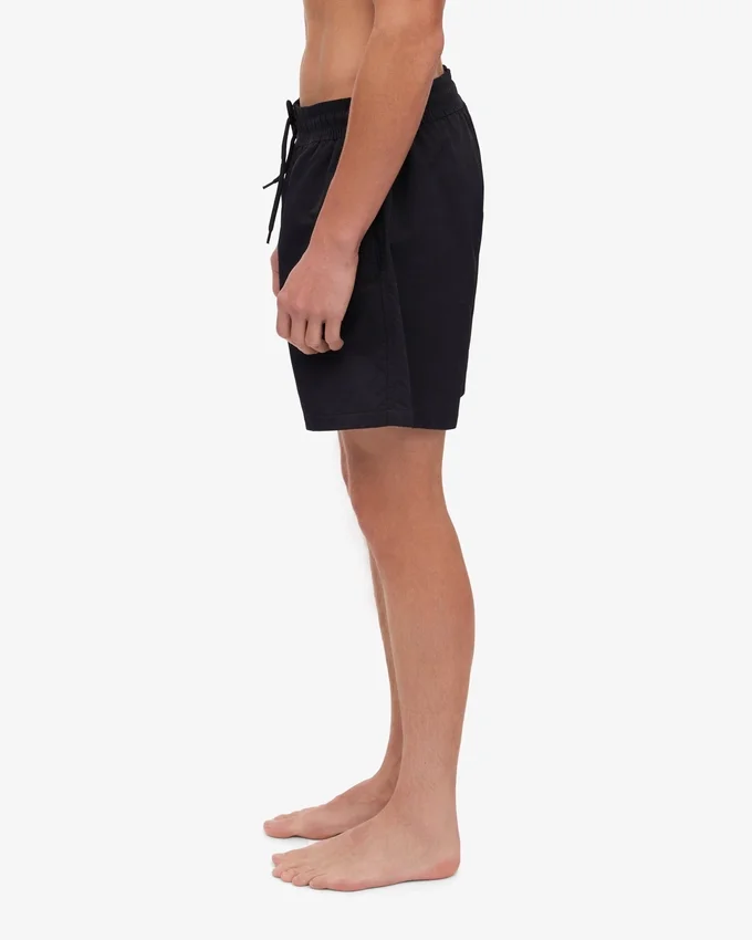 Klassische Badeshorts – Tiefschwarz