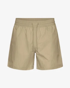 Klassische Badeshorts – Wüstenkhaki