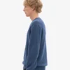 Klassischer Merinowoll-Pullover – Petrolblau
