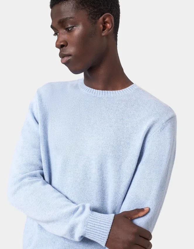 Klassischer Merinowoll-Pullover – Warmes Taupe