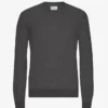 Leichter Merinowoll-Pullover – Lavagrau
