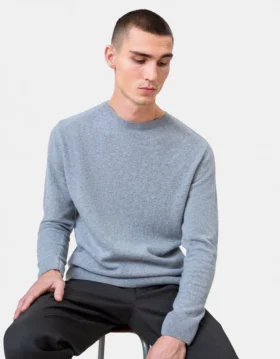 Leichter Merinowoll-Pullover – Soft Lavender