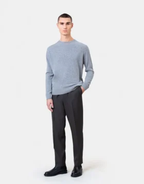 Leichter Merinowoll-Pullover – Soft Lavender