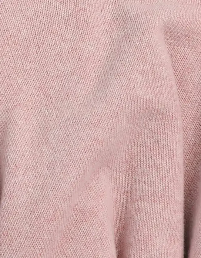 Leichter Rundhalspullover aus Merinowolle – Faded Pink