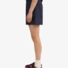 Leinen-Shorts – Petrolblau