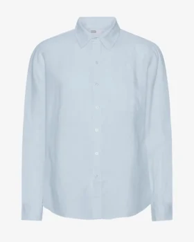 Leinenhemd – Polar Blue