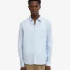 Leinenhemd – Polar Blue