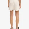 Leinenshorts – Elfenbeinweiß