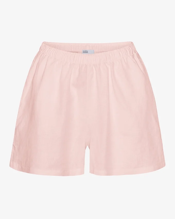 Leinenshorts – Faded Pink