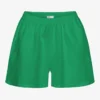 Leinenshorts – Kellygrün