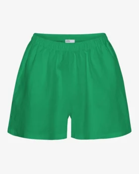 Leinenshorts – Kellygrün