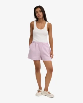Leinenshorts – Kirschblüte