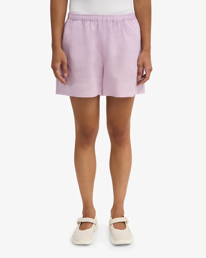Leinenshorts – Kirschblüte