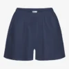 Leinenshorts – Marineblau