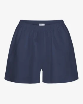 Leinenshorts – Marineblau