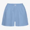 Leinenshorts – Meeresblau
