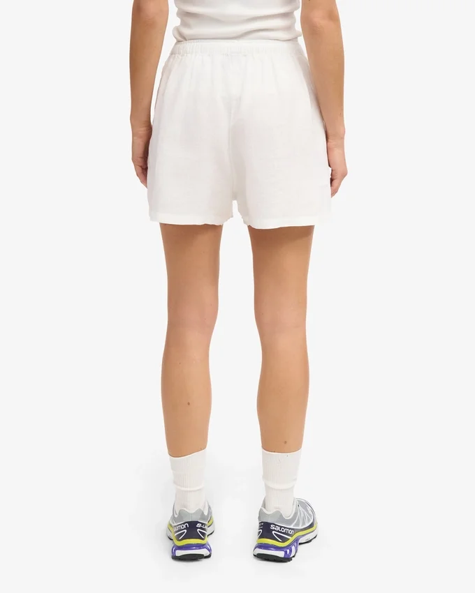 Leinenshorts – Optisches Weiß