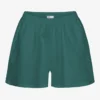 Leinenshorts – Ozeangrün