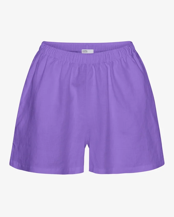 Leinenshorts – Ultraviolett