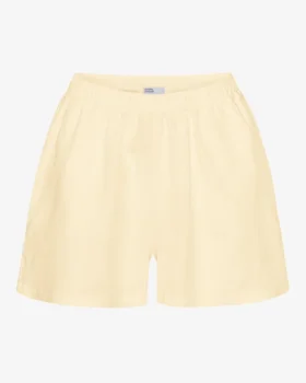 Leinenshorts – Zartes Gelb
