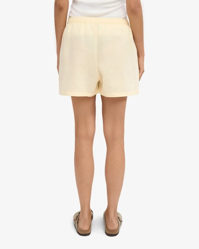 Leinenshorts – Bubblegum-Pink