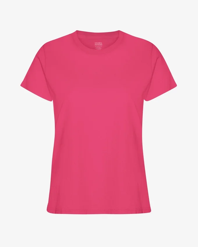 Light Organic Tee für Damen – Bubblegum Pink