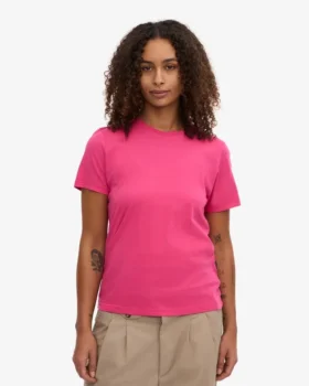 Light Organic Tee für Damen – Bubblegum Pink