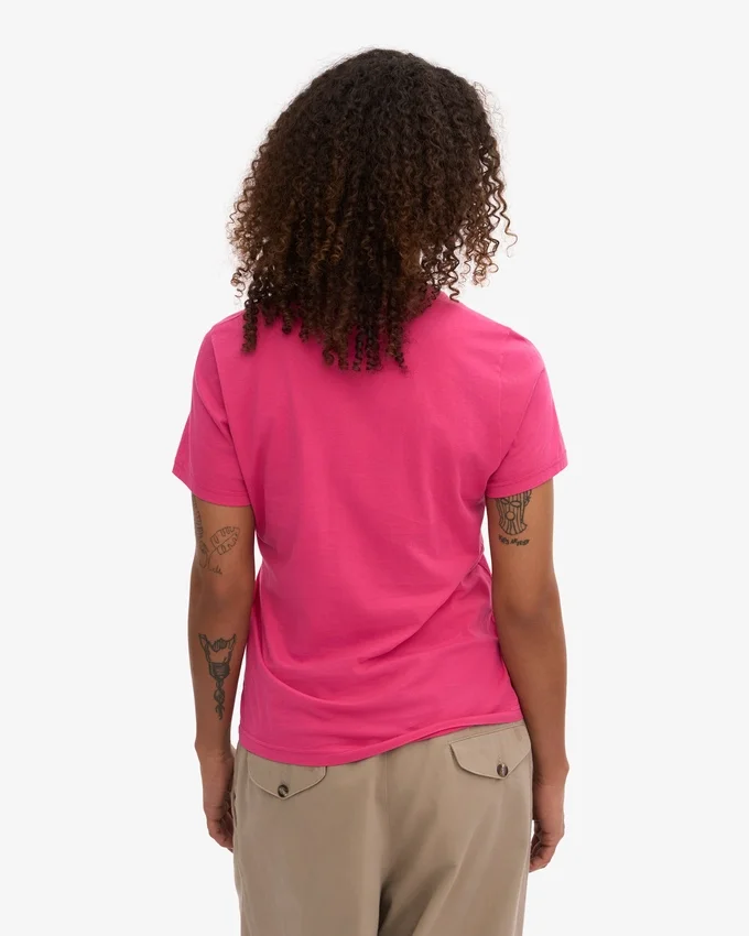Light Organic Tee für Damen – Bubblegum Pink