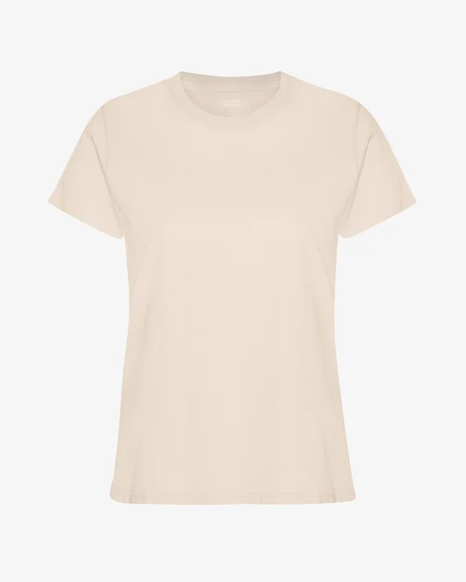 Light Organic Tee für Damen – Elfenbeinweiß