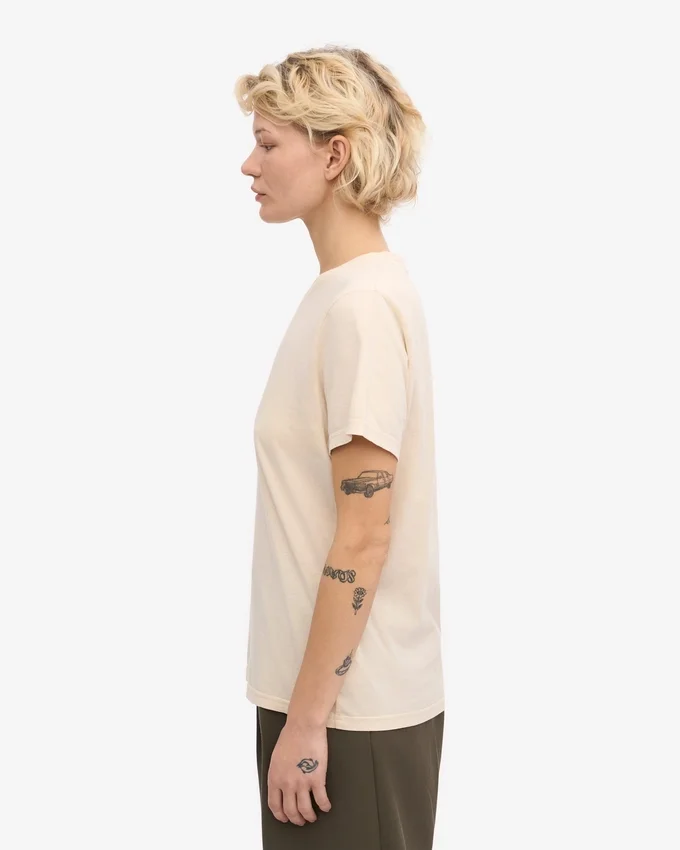 Light Organic Tee für Damen – Elfenbeinweiß