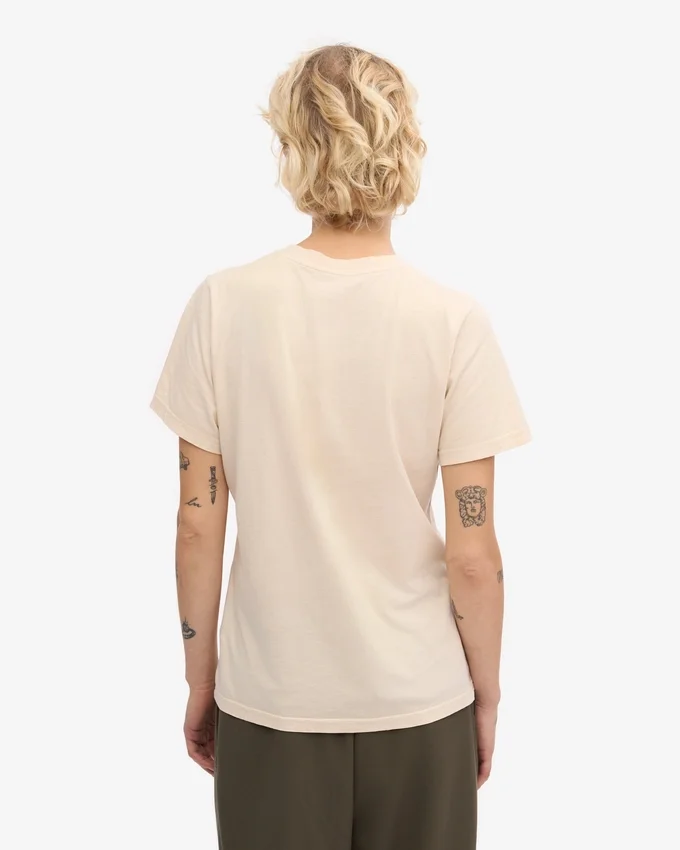 Light Organic Tee für Damen – Elfenbeinweiß