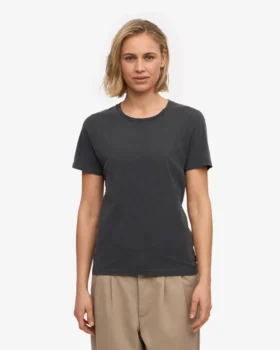 Light Organic Tee für Damen – Faded Black