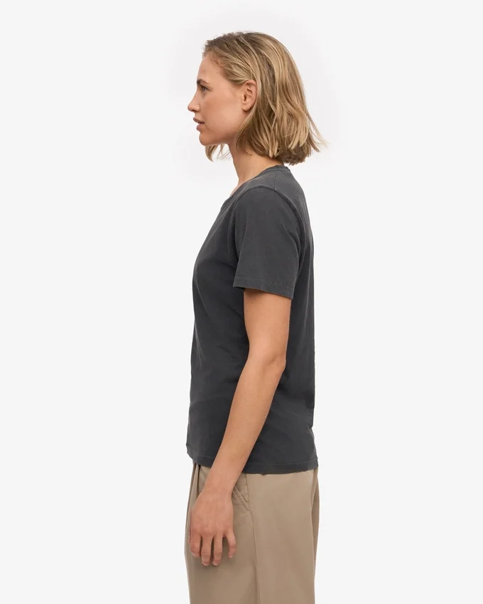 Light Organic Tee für Damen – Faded Black